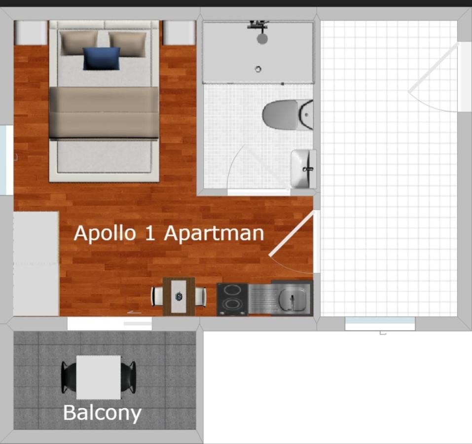 Apartmani Apollo - Drasnice Eksteriør bilde